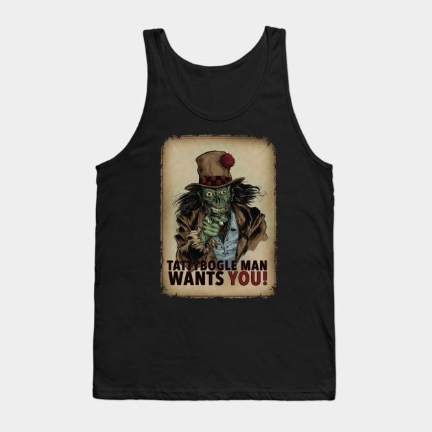 Tattybogle man Wants You! Tank Top by TerrierComics